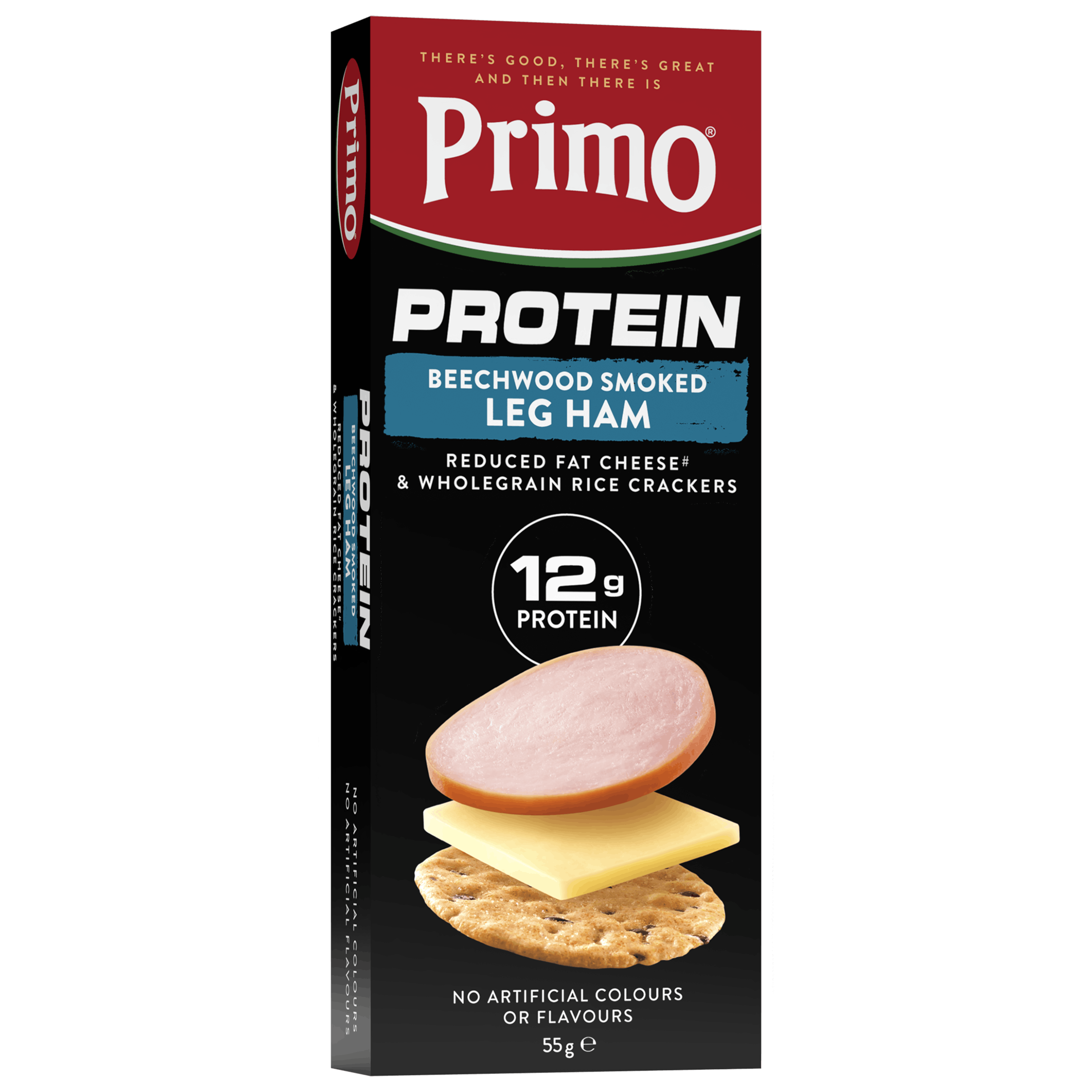 Beechwood Smoked Leg Ham Protein Stackers 55g